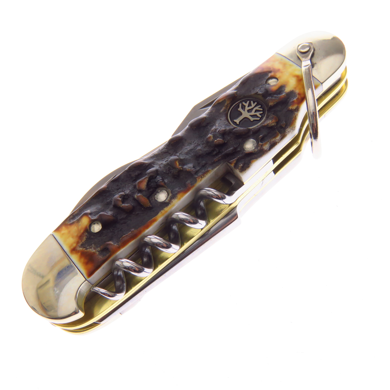 BO110182HH Boker Camp Knife Asta De Venado 4024 Inoxidable