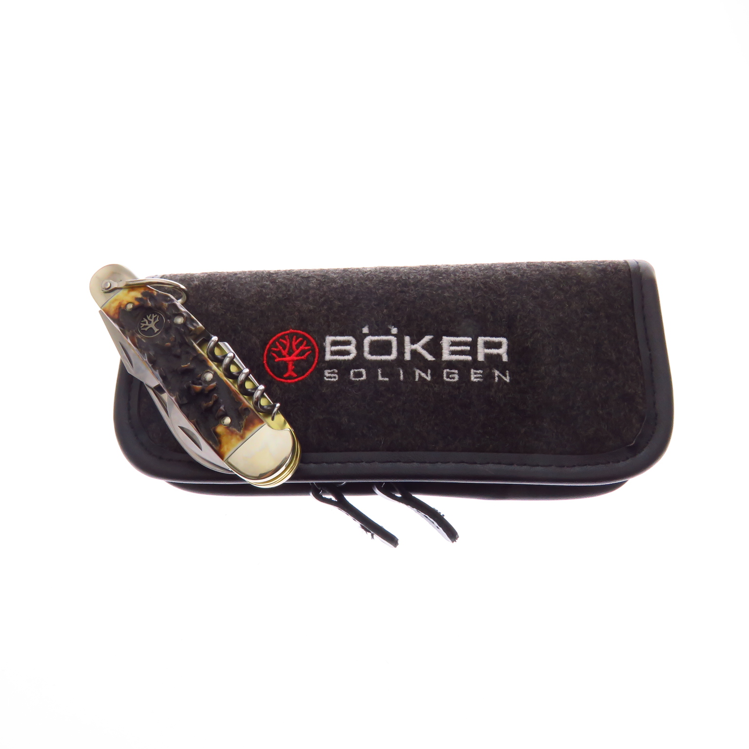 BO110182HH Boker Camp Knife Asta De Venado 4024 Inoxidable