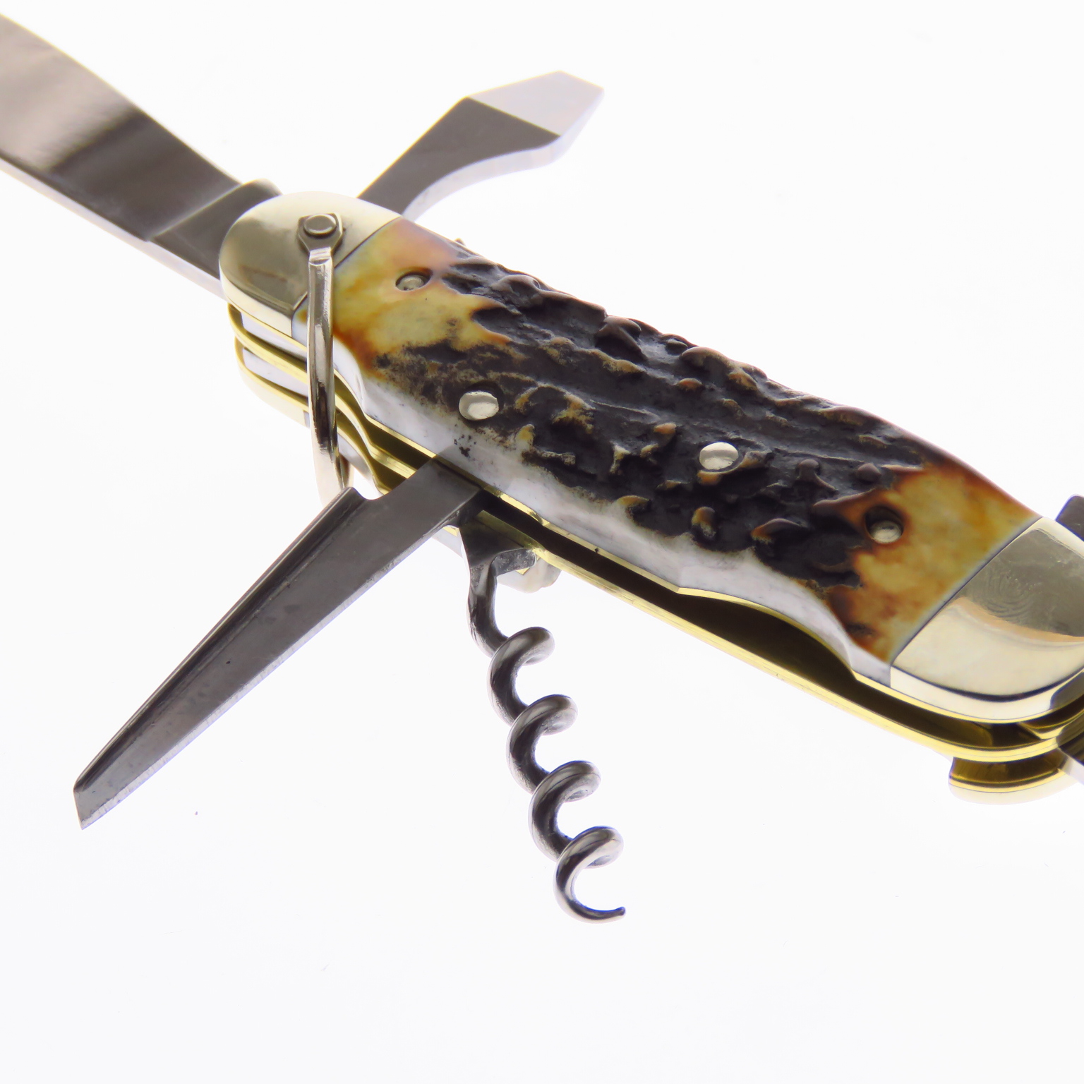 BO110182HH Boker Camp Knife Asta De Venado 4024 Inoxidable