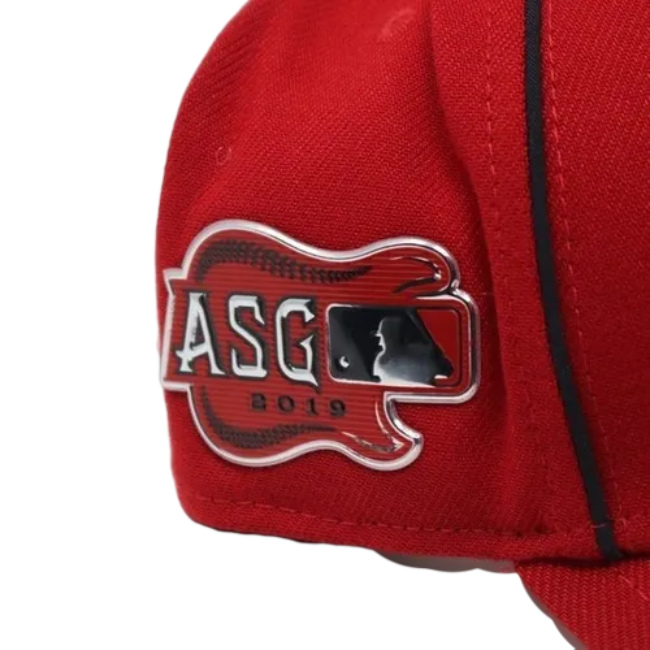 GORRA NEW ERA ROJA LOS ANGELES-HOMBRE CERRADA 100% ORIGINAL