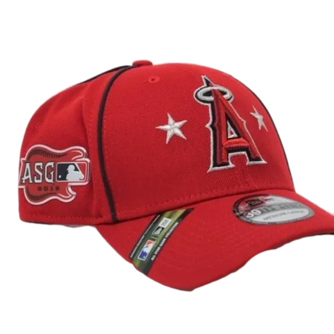 GORRA NEW ERA ROJA LOS ANGELES-HOMBRE CERRADA 100% ORIGINAL