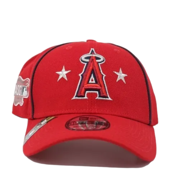 GORRA NEW ERA ROJA LOS ANGELES-HOMBRE CERRADA 100% ORIGINAL