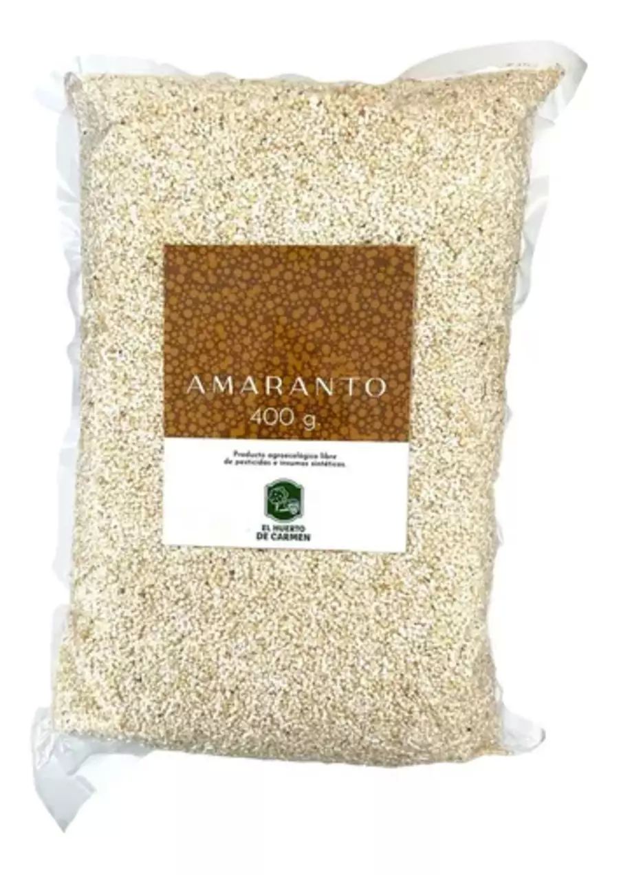 Amaranto Orgánico Agroecológico 400g Huerto De Carmen