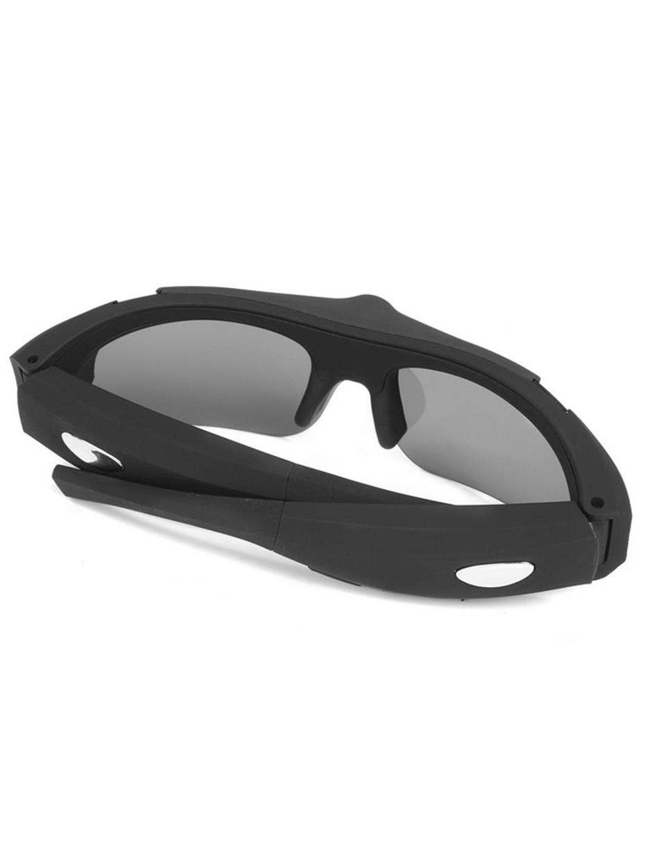 Lentes Deportivos Cámara Espia 1080p Fralugio Para Video Y Fotos Negro