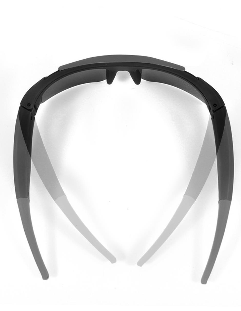 Lentes Deportivos Cámara Espia 1080p Fralugio Para Video Y Fotos Negro