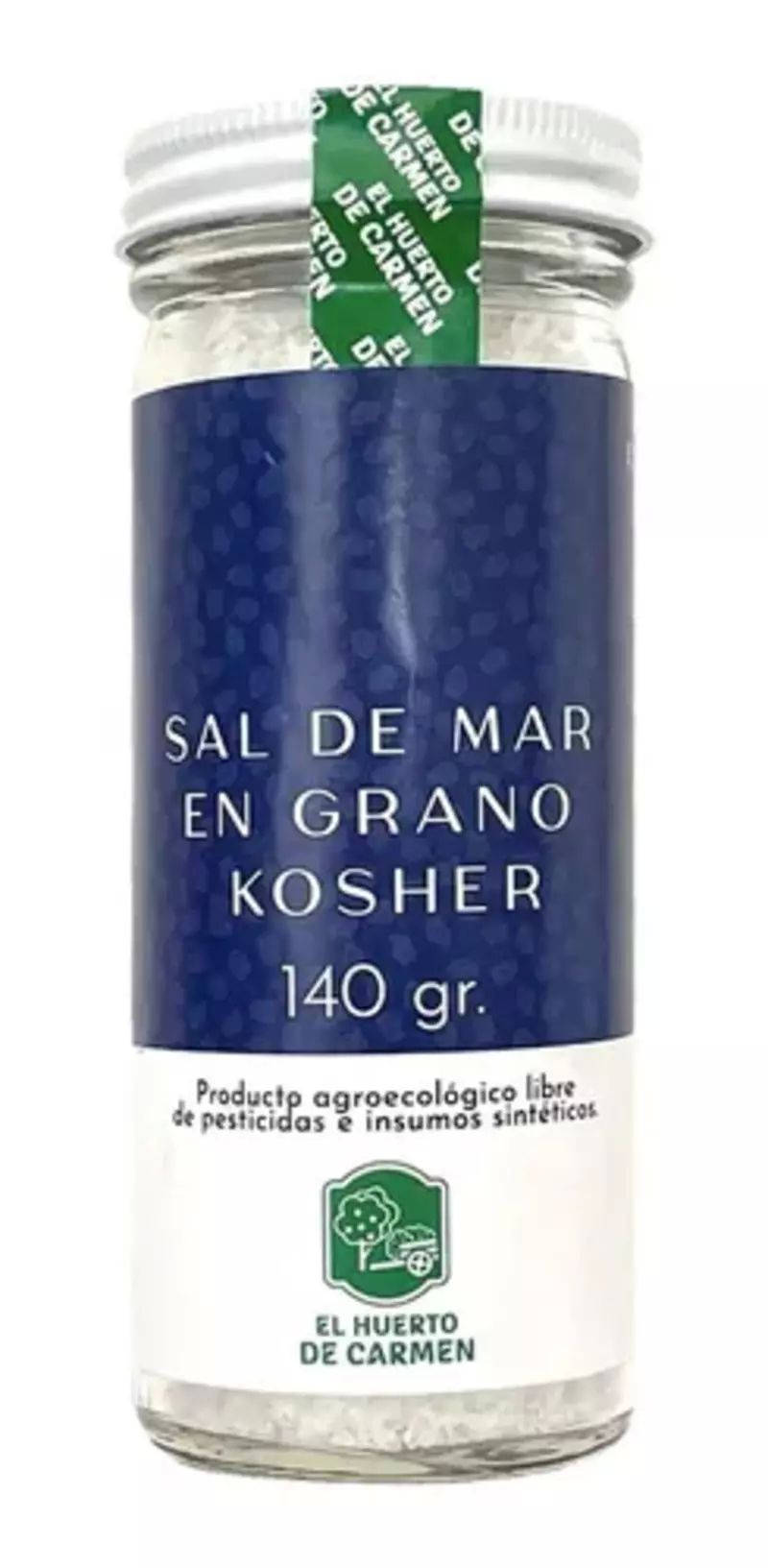 Sal De Mar Grano 140g Huerto De Carmen Sin Yodo Sin Cloro