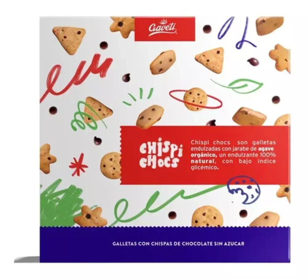 Chispi Chocs Galletas Chispas De Chocolate Sin Azúcar 18/48g