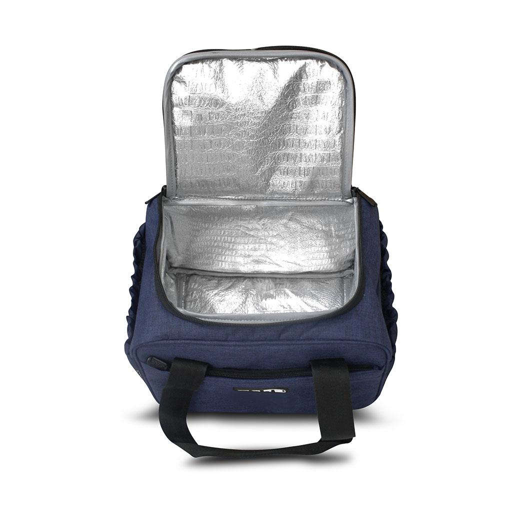 NOVELTY - GOGO-009A LONCHERA / HIELERA REUTILIZABLE DE DOBLE CUBIERTA AZUL