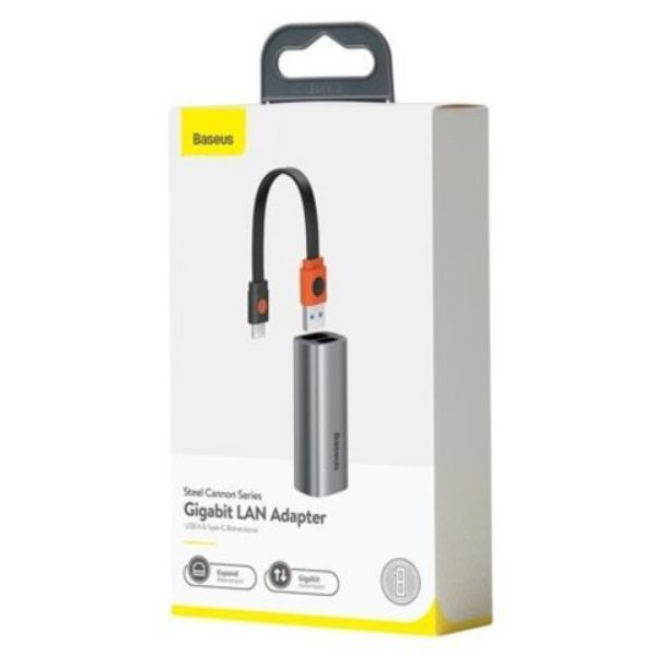 Adaptador Ethernet Baseus De Usb A Lan Gigabit Laptop/Mac