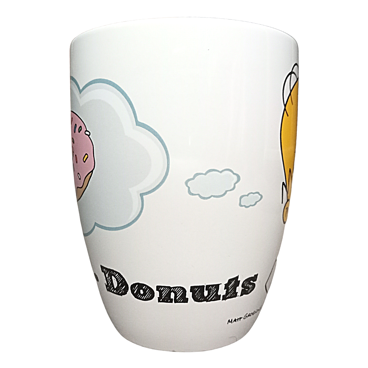 Taza De Homero Simpson Coleccionable De Cerámica