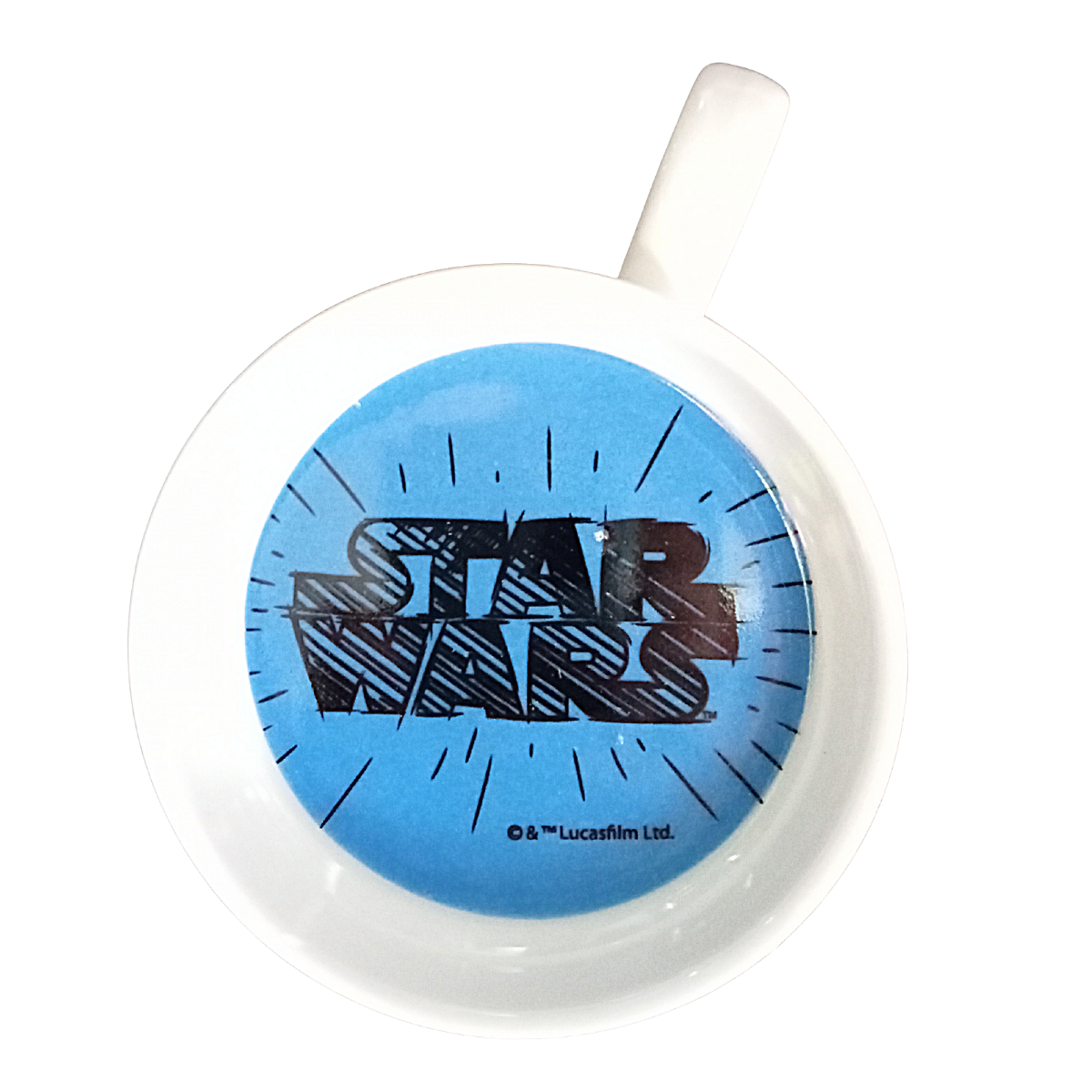 Taza De Star Wars R2d2 Coleccionable De Cerámica Con Tapa