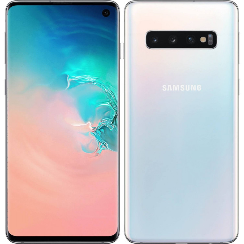 Samsung Galaxy S10 Reacondicionado Grado A 128GB y 6GB Ram Blanco Prisma