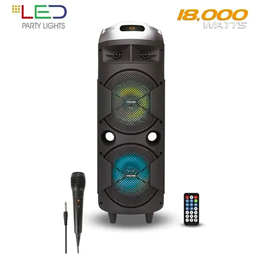 Bocina Cuadrafonica Steelpro Bazzoka Bluetooth Recargable 18000W 