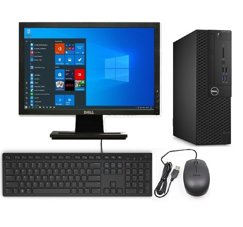 PC Dell Optiplex 3050 SFF- Intel Core i5, 7ma gen- 8GB RAM- 500GB HDD- Monitor 17"- Windows 10 Pro- Equipo Clase B, Reacondicionado.