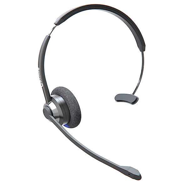 Accutone diadema inalámbrica monoaural BT310 Bluetooth 4.1, 7 horas de uso continuo, anulación de ruido ambiente