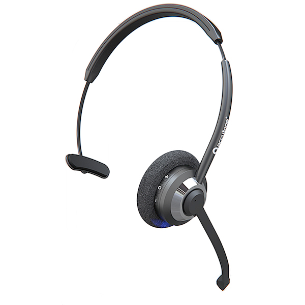 Accutone diadema inalámbrica monoaural BT310 Bluetooth 4.1, 7 horas de uso continuo, anulación de ruido ambiente