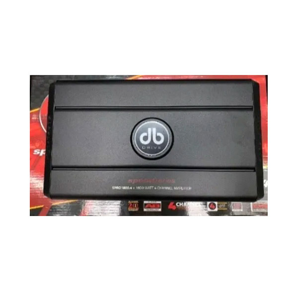 AMPLIFICADOR DB DRIVE SPRO1800.4 4 CANALES 1800W CLASE A/B