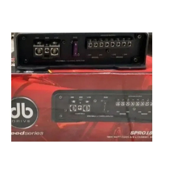 AMPLIFICADOR DB DRIVE SPRO1800.4 4 CANALES 1800W CLASE A/B
