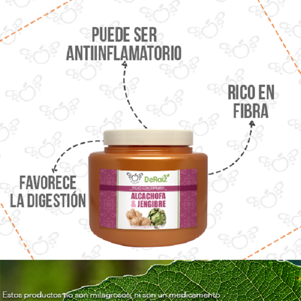ALCACHOFA Y GENGIBRE LINEA DE RAIZ BY MCBERRY