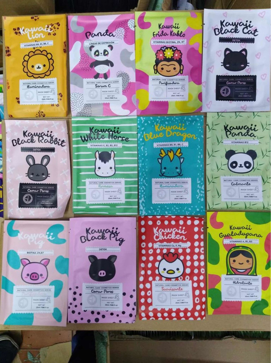 Mascarilla Kawaii Caja 500pz