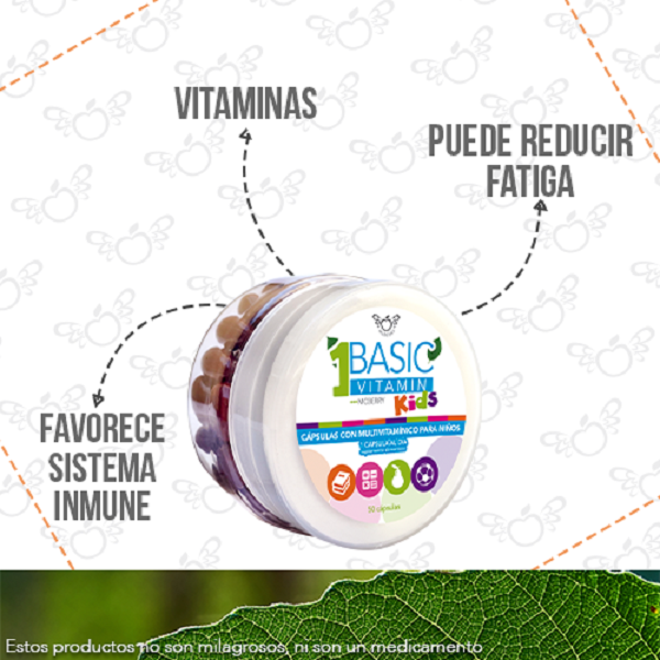 BASIC MULTIVITAMINICO PARA NIÑOS BY MCBERRY
