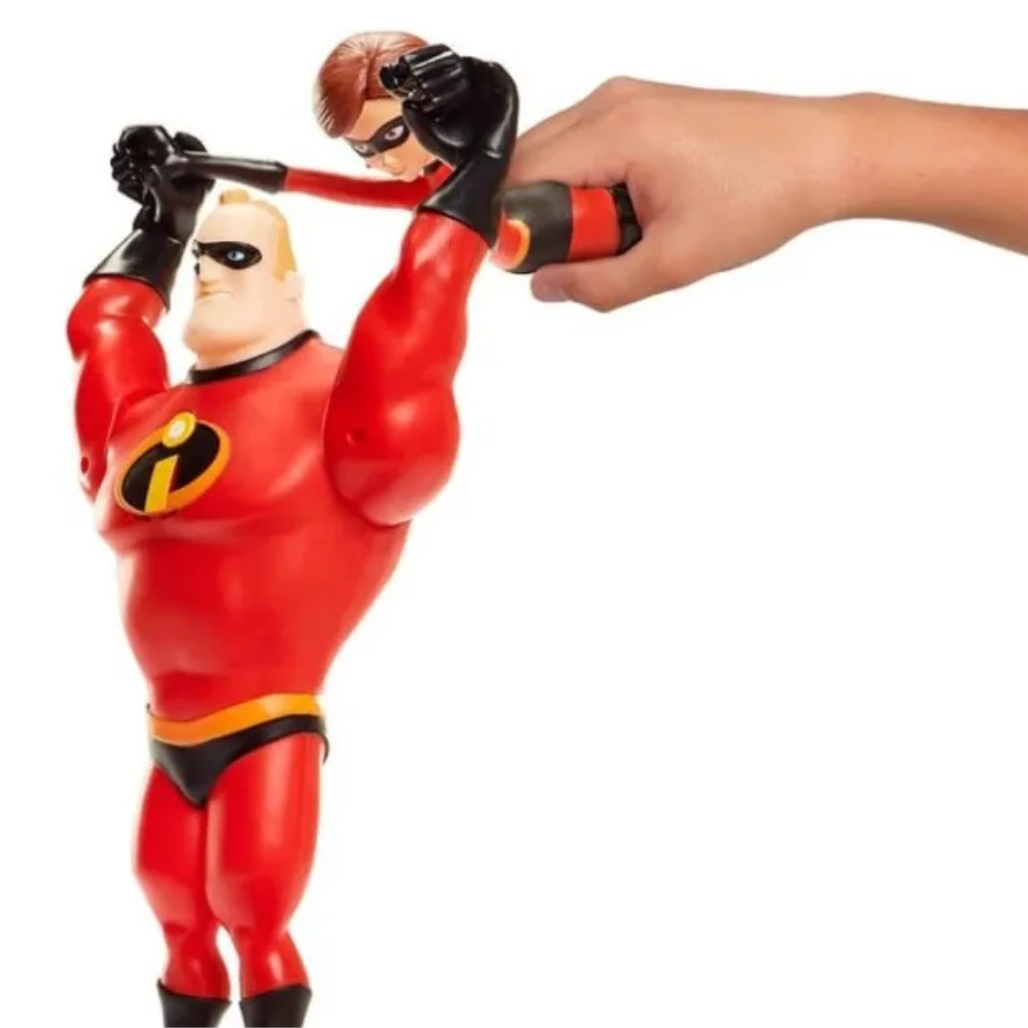 Set De Figuras De Colección Elastigirl Y Mr.increíble 12 pulgadas