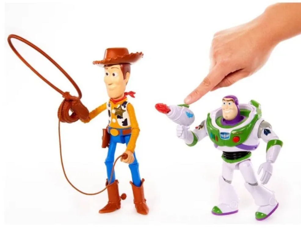 Set Figuras Toy Story Woody Y Buzz Lightyear Mattel Disney