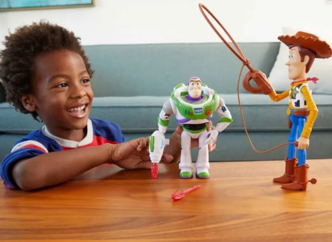 Set Figuras Toy Story Woody Y Buzz Lightyear Mattel Disney