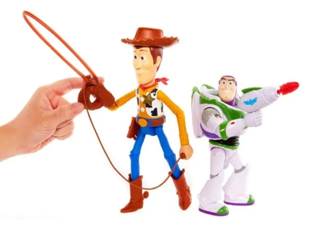 Set Figuras Toy Story Woody Y Buzz Lightyear Mattel Disney