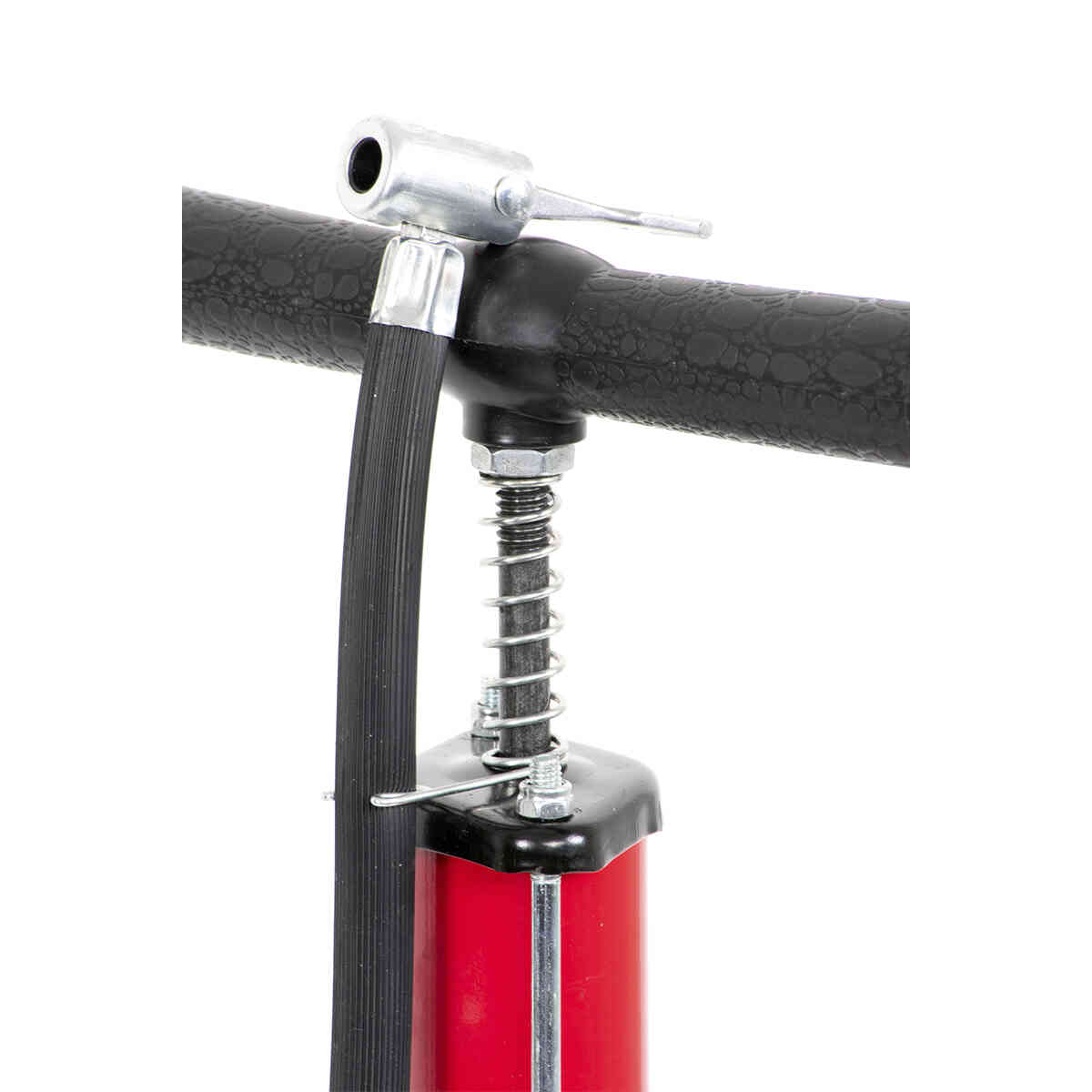 Bomba De Aire Para Bicicleta Grande 38 x 500 mm Roja