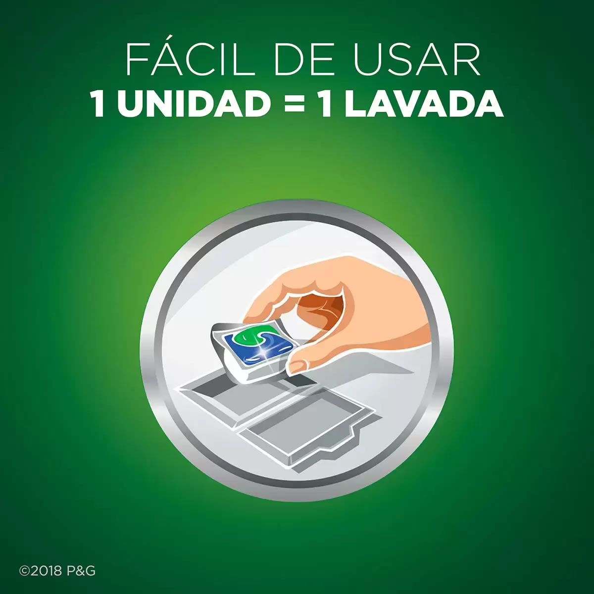 Detergente En Caps. Para Lavavajillas Cascade Platinum CST