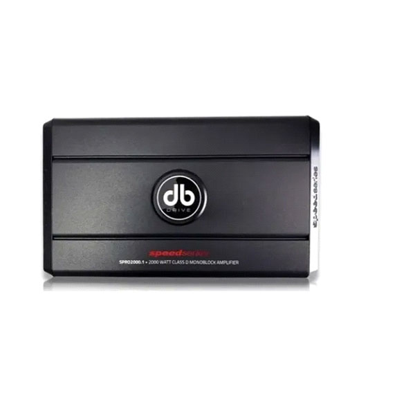 AMPLIFICADOR DB DRIVE SPRO2000.1 1 CANAL 2000W CLASE D