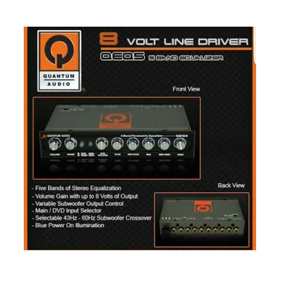 ECUALIZADOR PARAMETRICO QUANTUM QEQ5