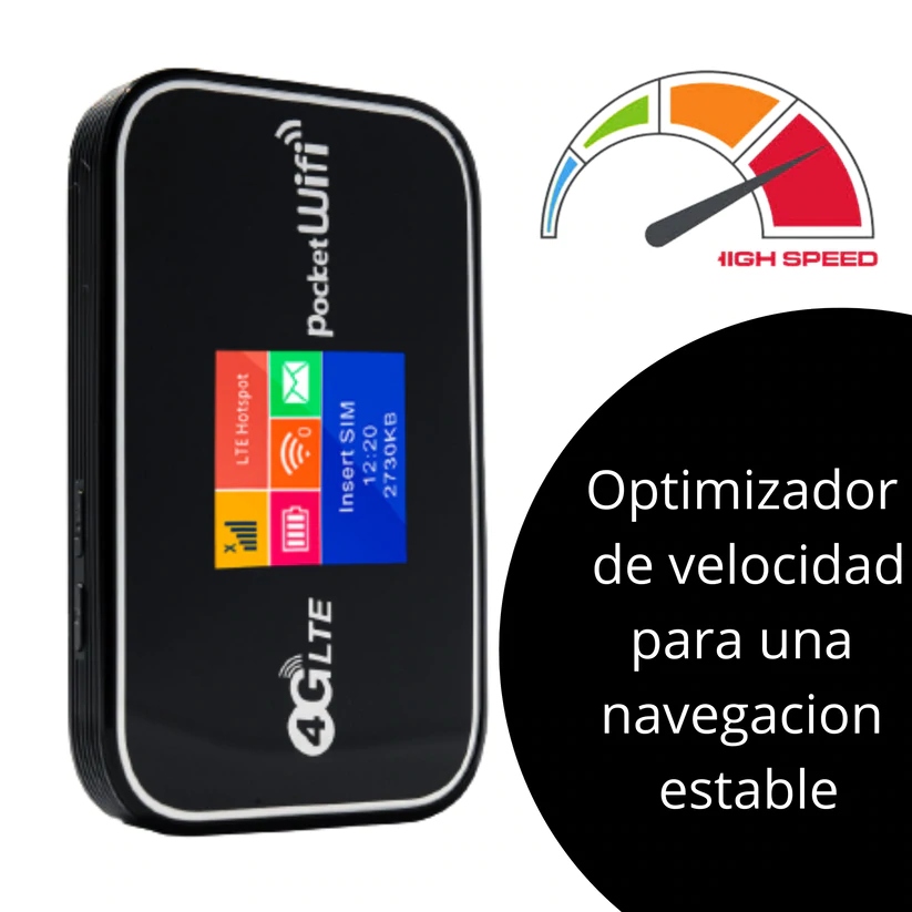 Modem Mifi Internet 4G LTE Portátil Wifi Móvil Cassiel D523