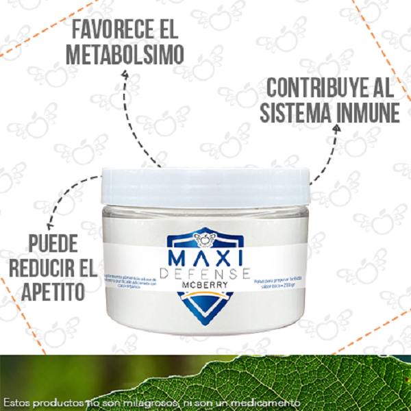 MAXI DEFENSE SUPLEMENTO BY MCBERRY