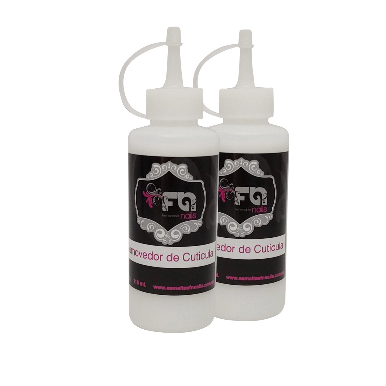 Removedor de Cuticula en Crema FN Fashionable Nails kit de 2 piezas