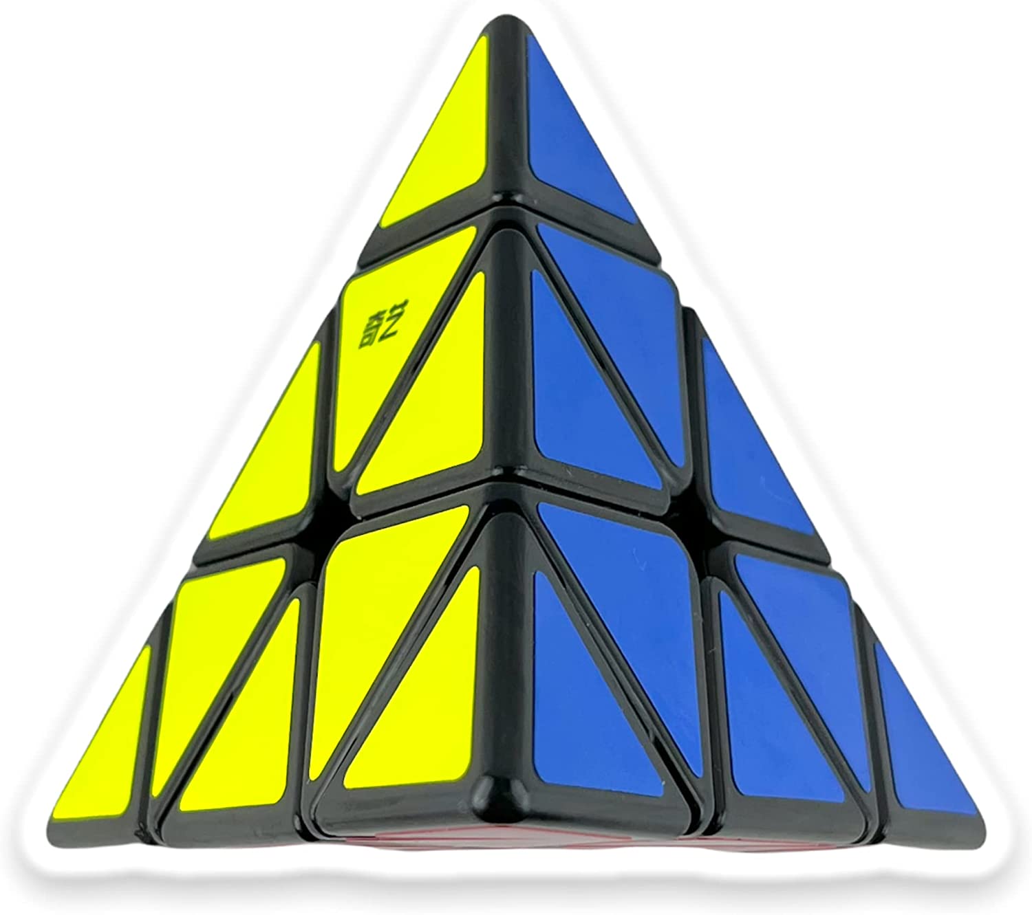 Pyraminx Qiyi Original, Pirámide de alta calidad y rendimiento, de las mejores pyraminx que podrías tener.
