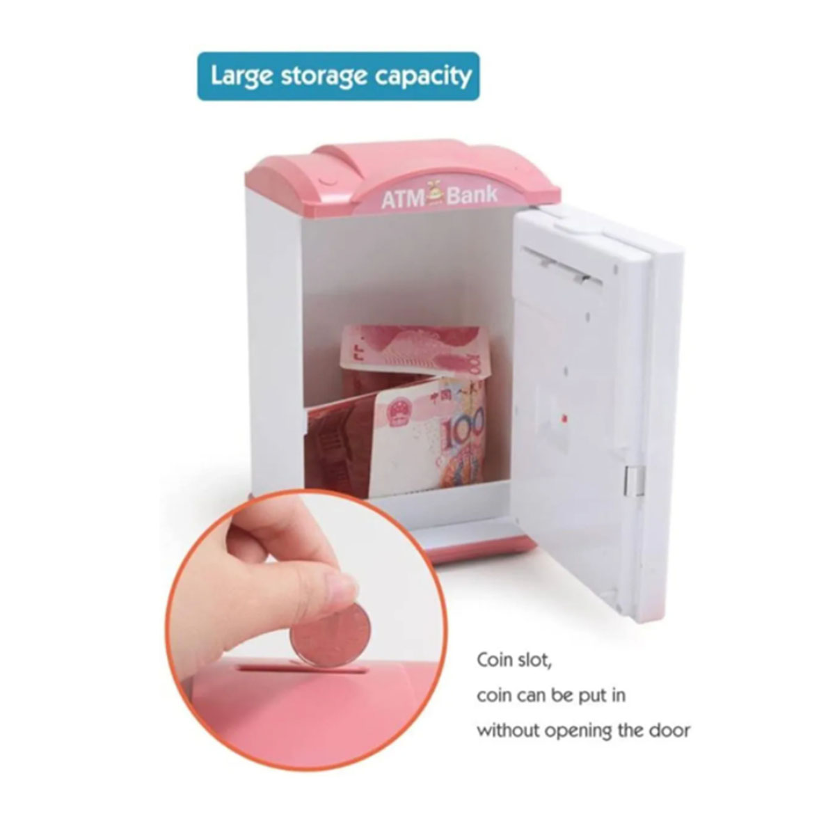 Alcancía Juguete Caja ahorradora para dinero Saving Box