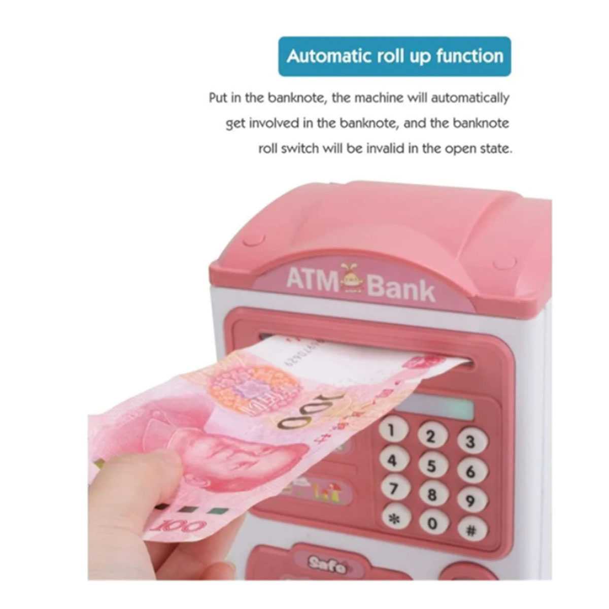 Alcancía Juguete Caja ahorradora para dinero Saving Box