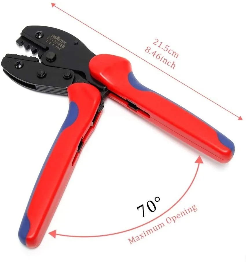 Kit Pinzas Ponchadoras Conectores Mc4 Crimpadora Panel Solar