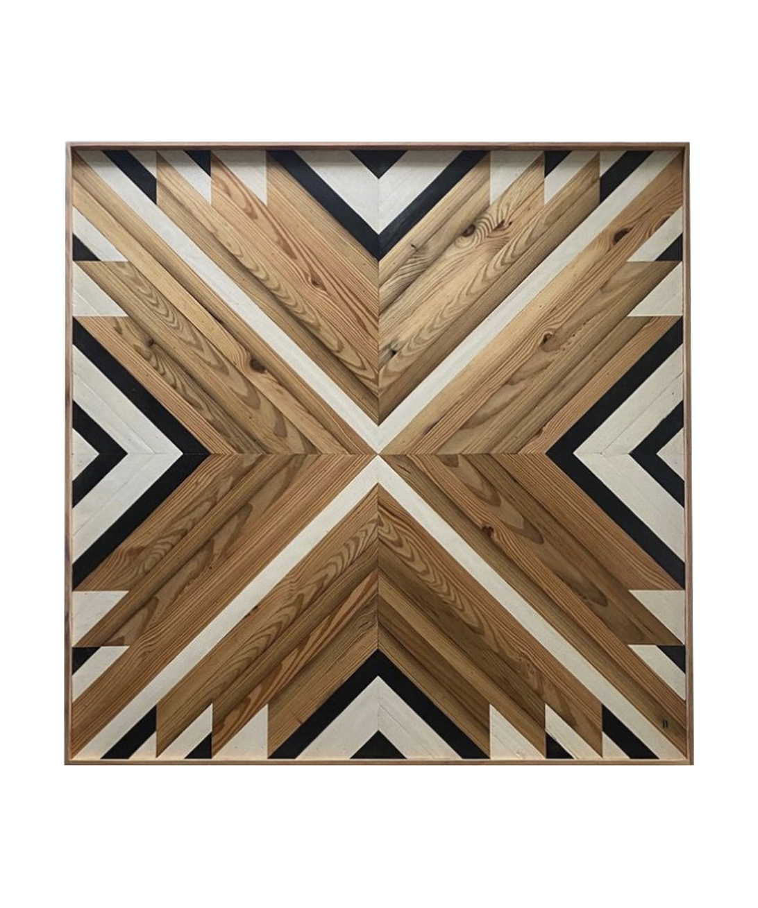 Cuadro decorativo de Madera Natural de Tzalam.