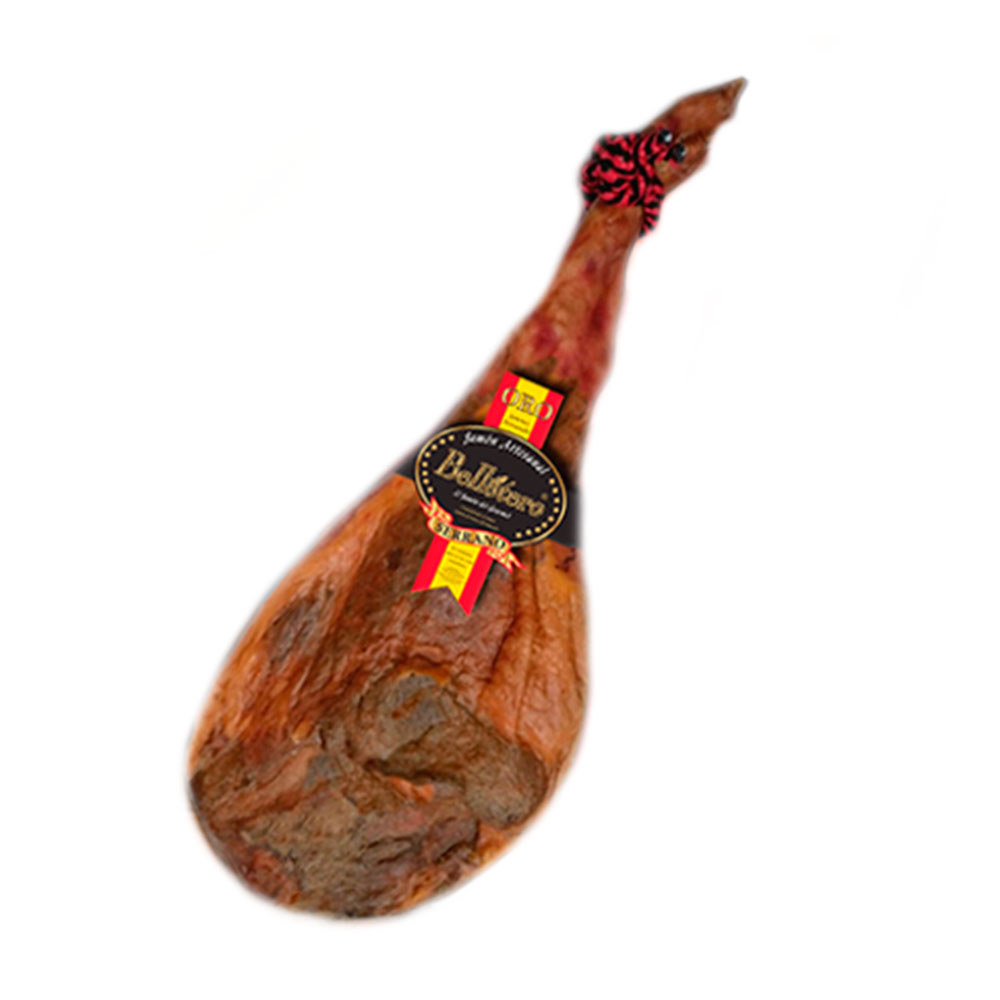 Pata De Jamón Serrano Con Hueso Gran Rva Bellotero Oro