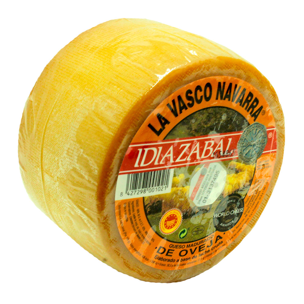 Queso Idiazabal Ahumado La Vasco Navarra D.o.p. 1 Kg