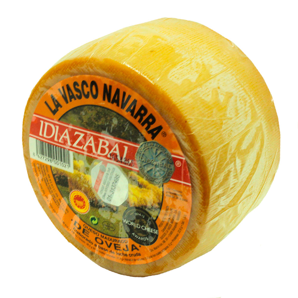 Queso Idiazabal Ahumado La Vasco Navarra D.o.p. 1 Kg