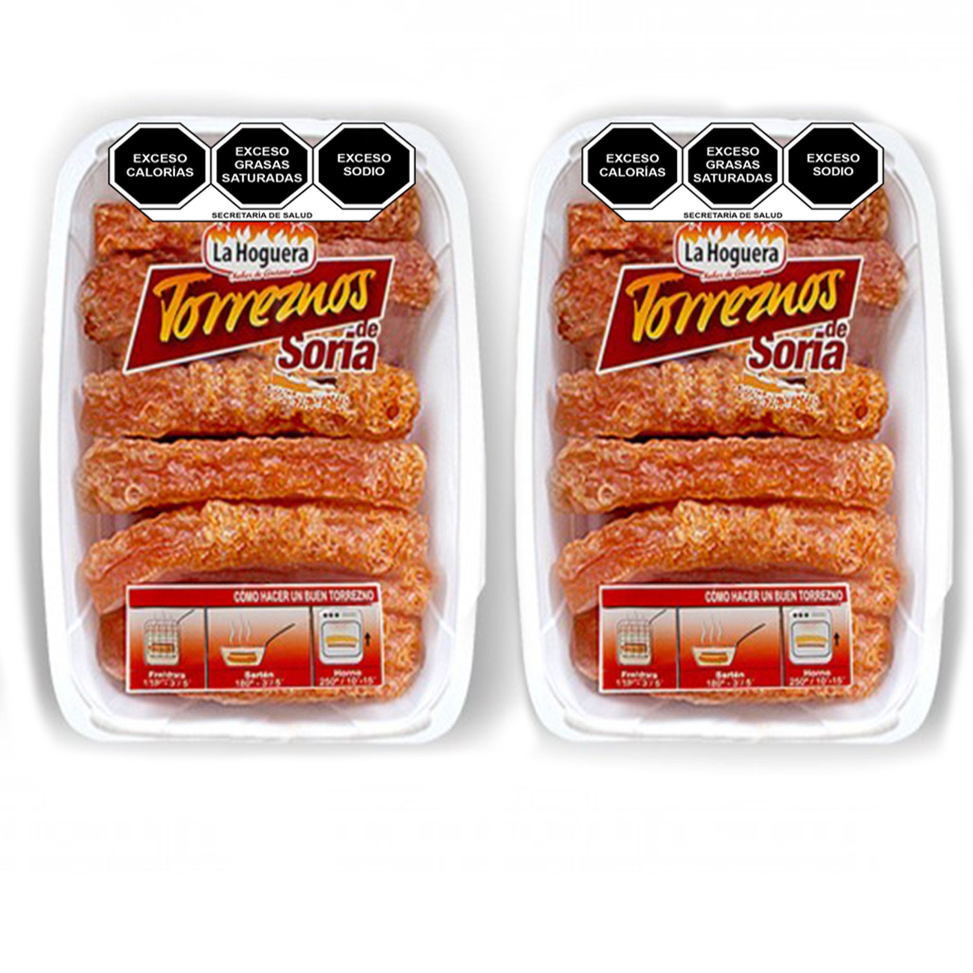Pack 2 Bandejas Torreznos La Hoguera De Soria 220 Gr