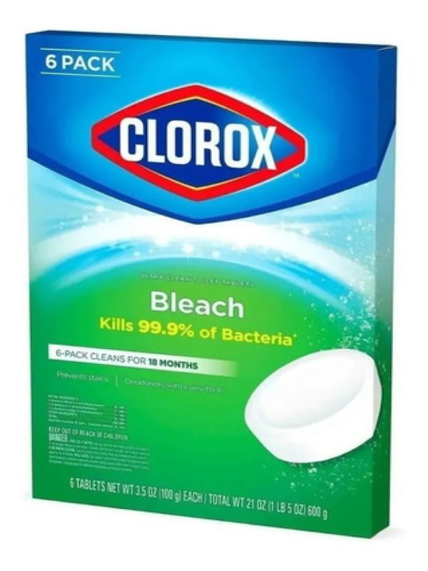Pastillas para Inodoro Clorox 614523 6 Pzas 