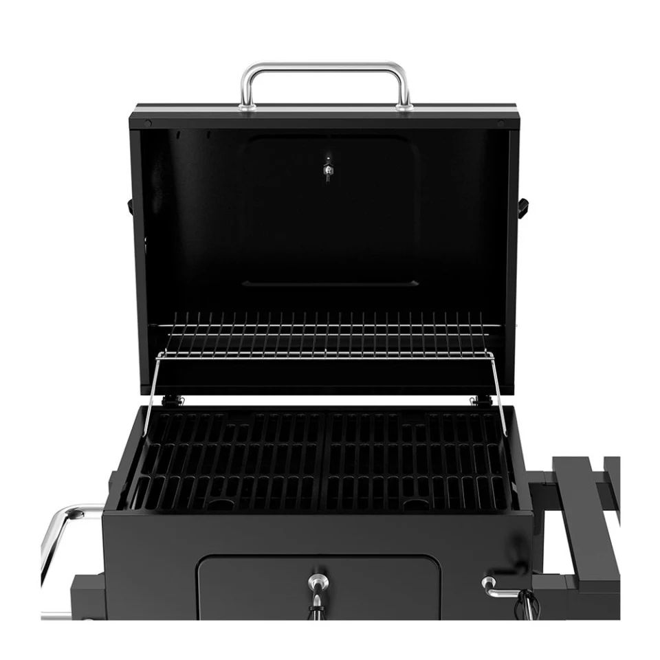 Asador Expert Grill 24 Pulgadas Acero Gris
