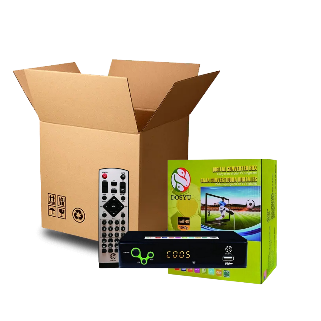 Decodificador Convertidor Digital Tv DOSYU HDMI 1080P Full HD MAYOREO 28 Pza.