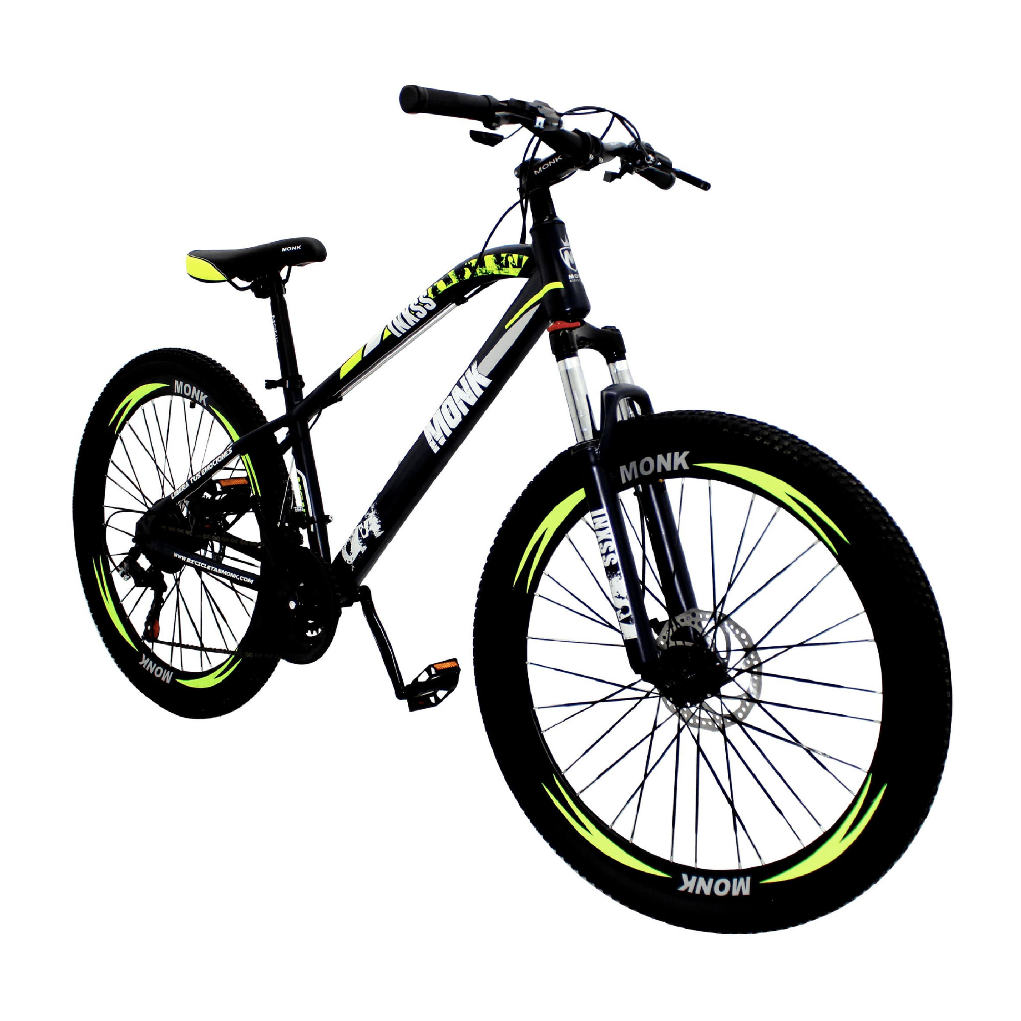 Bicicleta Montaña Rodada 26 21 Velocidades Monk Inxss