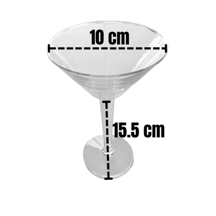 Paquete de 4 Copas martineras